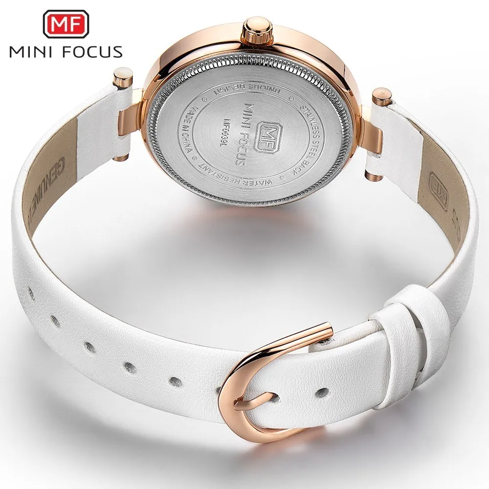 MINIFOCUS Quartz Women's Watches Brand Luxury Fashion Ladies Watch Women Waterproof Rose Gold Lady Watch For Woman Wristwatches