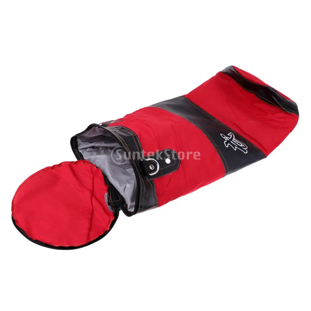 Heavy Boxing Punching Bag Sports Training Kick Kicking MMA Workout Empty Sandbag Muay Thai with Chains