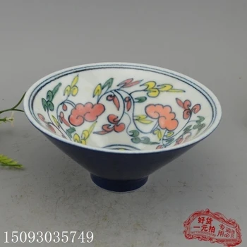 

Jingdezhen antique porcelain, Chinese style, fighting bowl