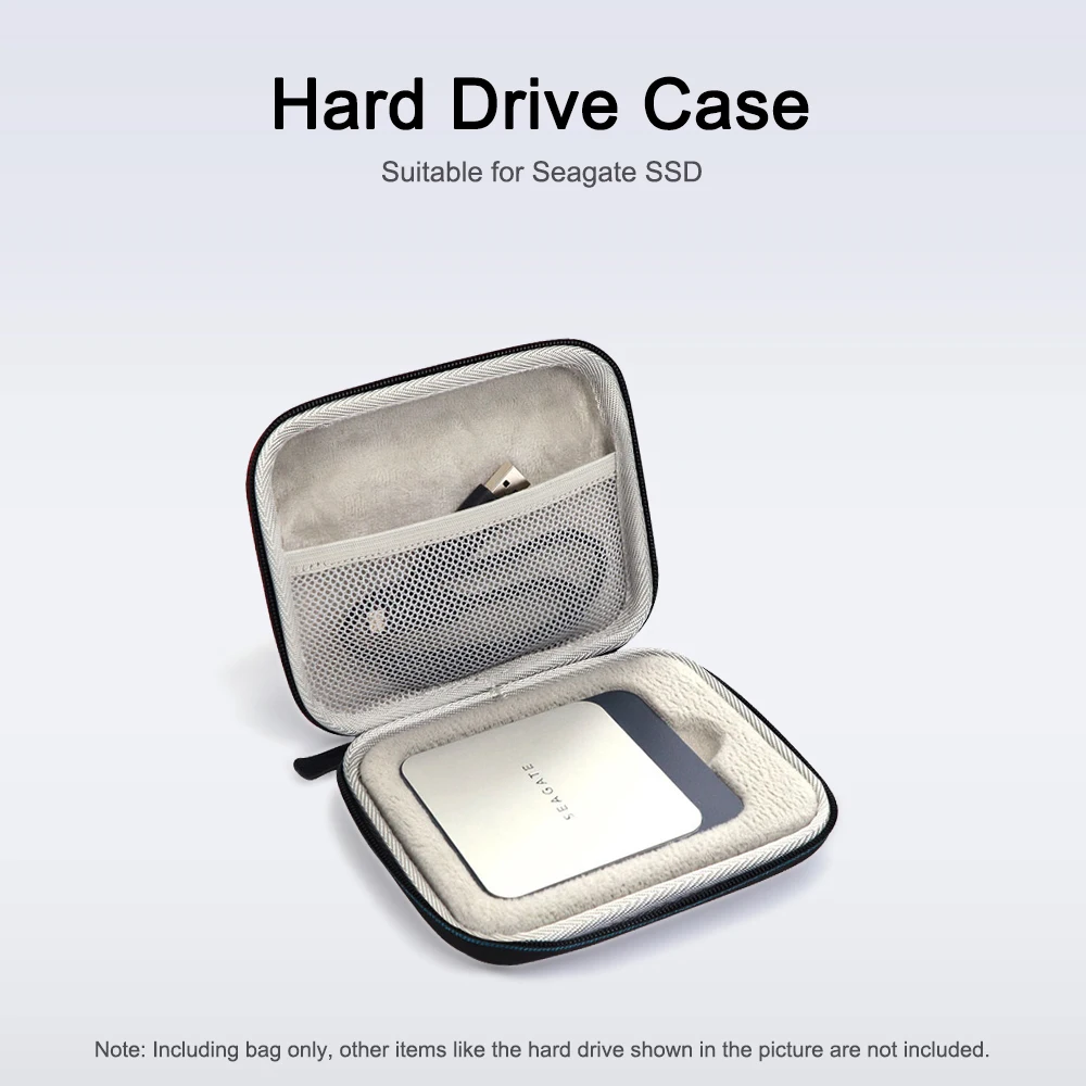 НОВАЯ Портативная сумка для хранения EVA противоударные жесткие кабели для диска зарядное устройство органайзер для Seagate SSD жесткий диск чехол для переноски