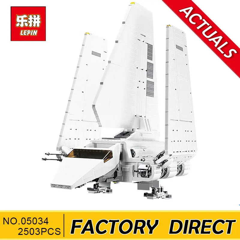 

Lepin 05034 Star Serie War 2503Pcs The Fighting Shuttle Model Building Kit Blocks Bricks Children Toy Gift With 10212