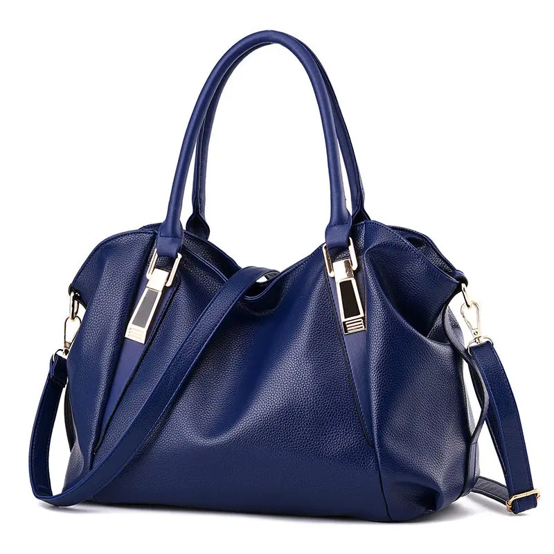 

Hot Sale PU Leather Shoulder Bag For Women Casual Tote Bag Soft Handbags Female Large Big Crossbody Bag Sac Main Ladies Handbag