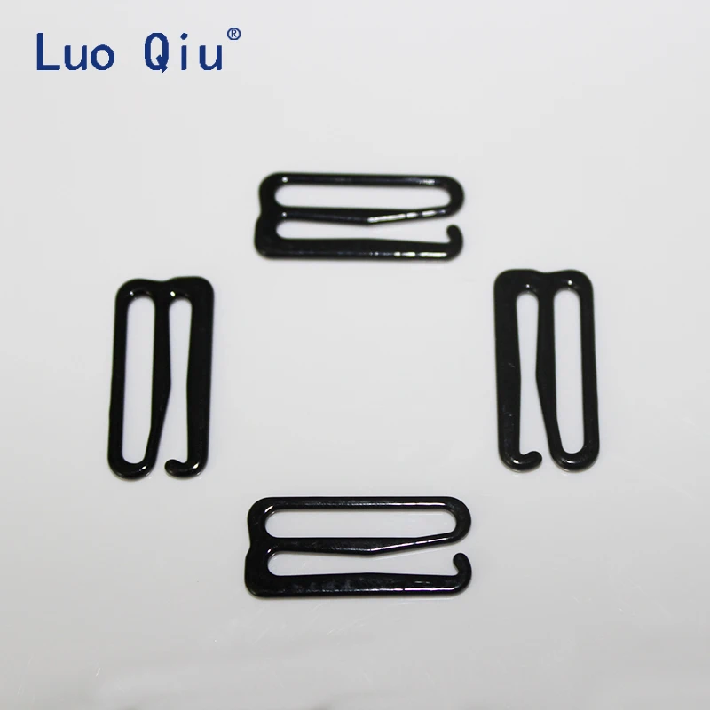 Luo Qiu высокое качество 50 шт./лот 20 мм Окрашенный черный Тип 9 металлические пряжки