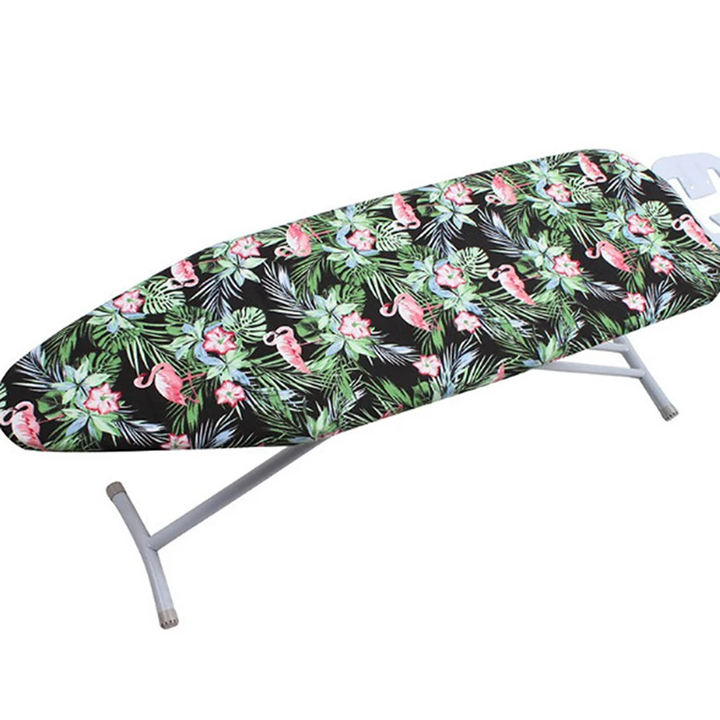 Держатель ткани Фламинго термостойкая экономящая гладильная доска гладильный стол с прочным дышащим термостойким покрытием - Цвет: Black