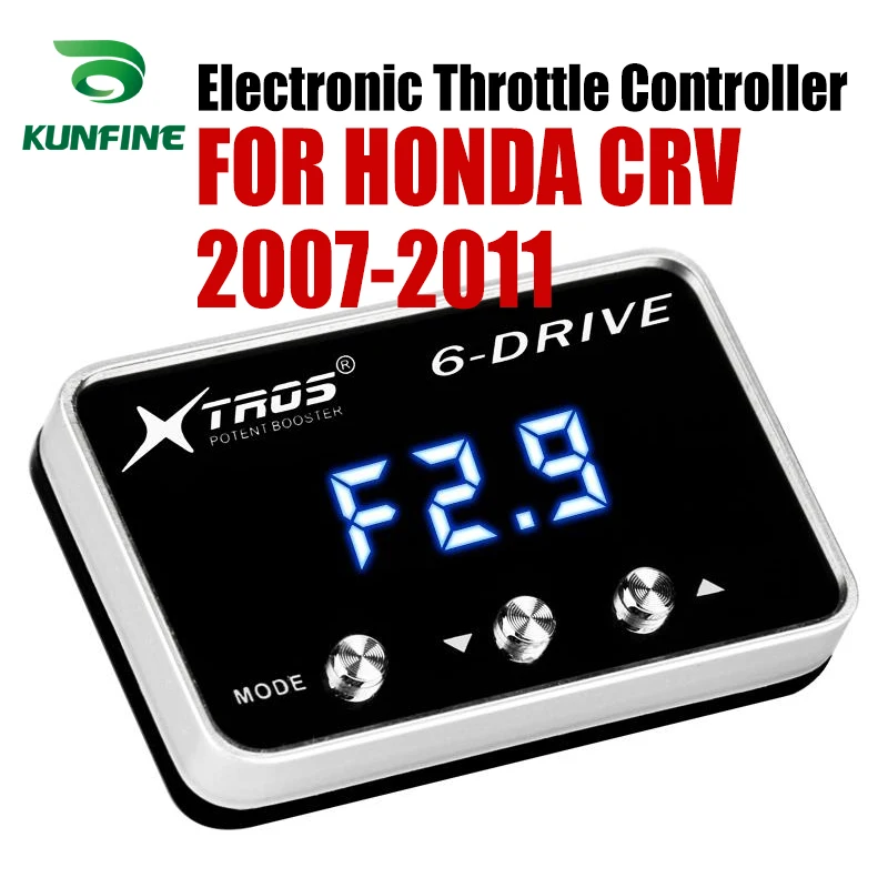 Car Electronic Throttle Controller Racing Accelerator Potent Booster For HONDA CRV 2007-2011
