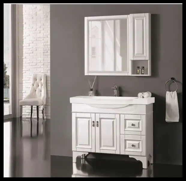 Hot Selling American Style Lowes Bathroom Vanity Combo Lowes