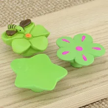 Children Room Furniture Handles Modern Simple Furniture Knobs Resin Drawer Kitchen cabinet Cupboard Pulls Knobs Bee Knobs