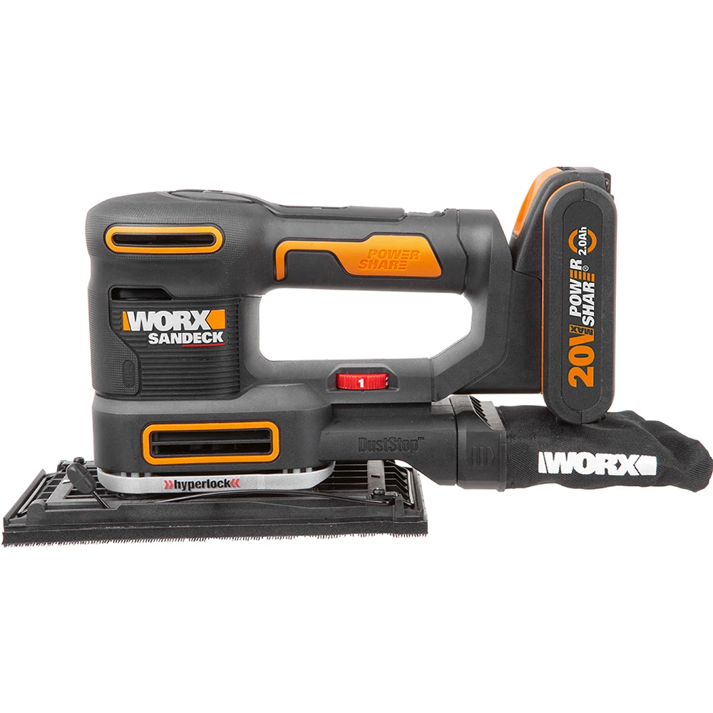Grinder Worx WX820 grinding machine Power Tools Vibrodrivein accumulator