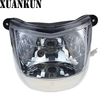 

XUANKUN Motorcycle Parts Gsx125 Gsx125-3a -3b 3e Motorcycle 12V Headlamp Headlight Assembly