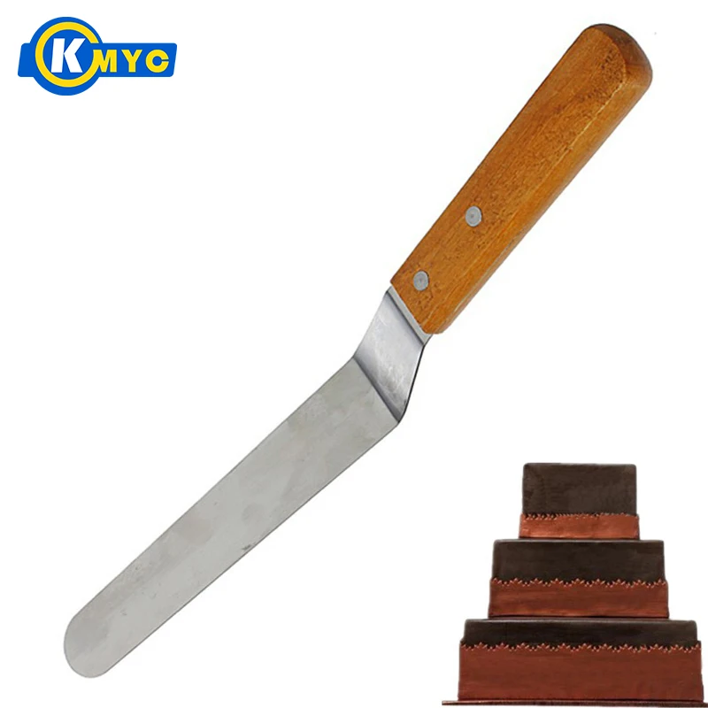 KMYC лопатка для торта плавный шпатель масла смешивания тесто скребок Торт