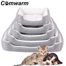 Comwarm собаки кровати для большой собаки берберский флис теплый Питомник Плюшевые, кровати плед коврик для домаших животных для маленький домик для собак кошка одеяло