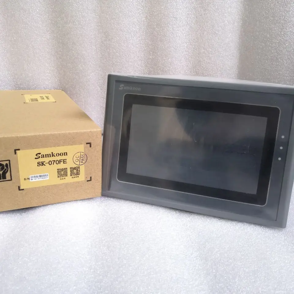 Сенсорный экран hmi TP сенсорный экран бренд Samkoon 7 дюймов для промышленный plc с RS232+ USB+ сенсорная панель EA-070B