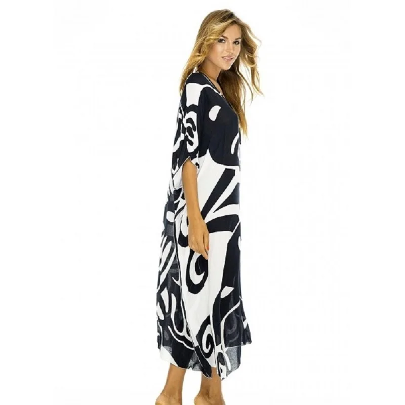 Womens Loose Maxi Long Beach Dress Cover Up Womens Loose Maxi Long Beach Dress Cover Up