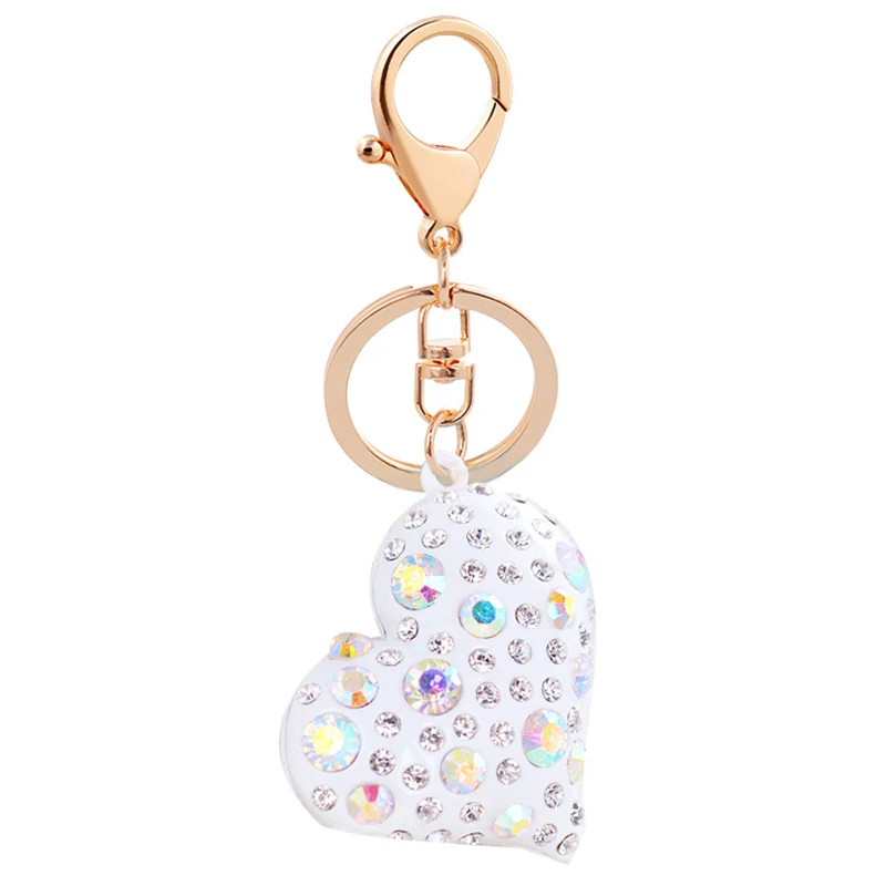 Women Key Chains For Handbags Hot Fashion Elegant Alloy Rhinestone