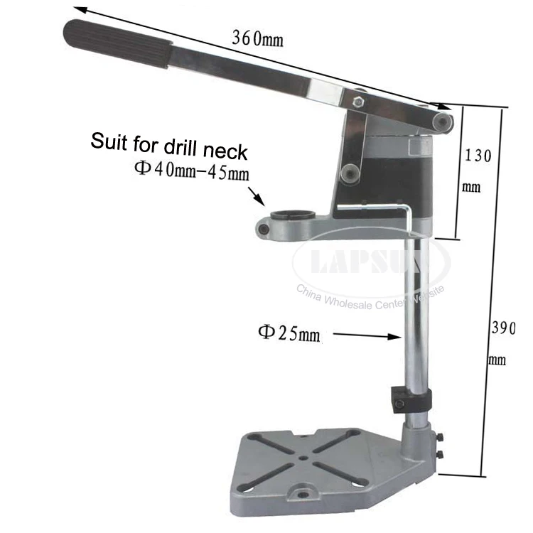 Аксессуары для электроинструментов скамейка сверлильный пресс-подставка зажим База рамка для электрических сверл DIY инструмент пресс ручной сверлильный держатель