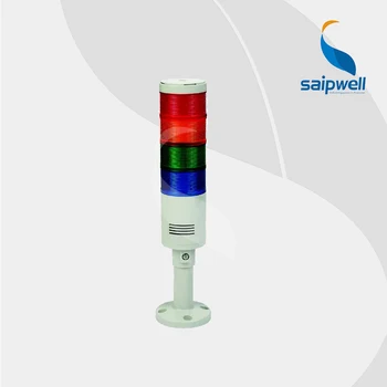 

6W 3 layer Buzzer-type LED Industrial Tower Signal Light / Steady Light Multi-Level Warning Light (LTA506-3TJ)