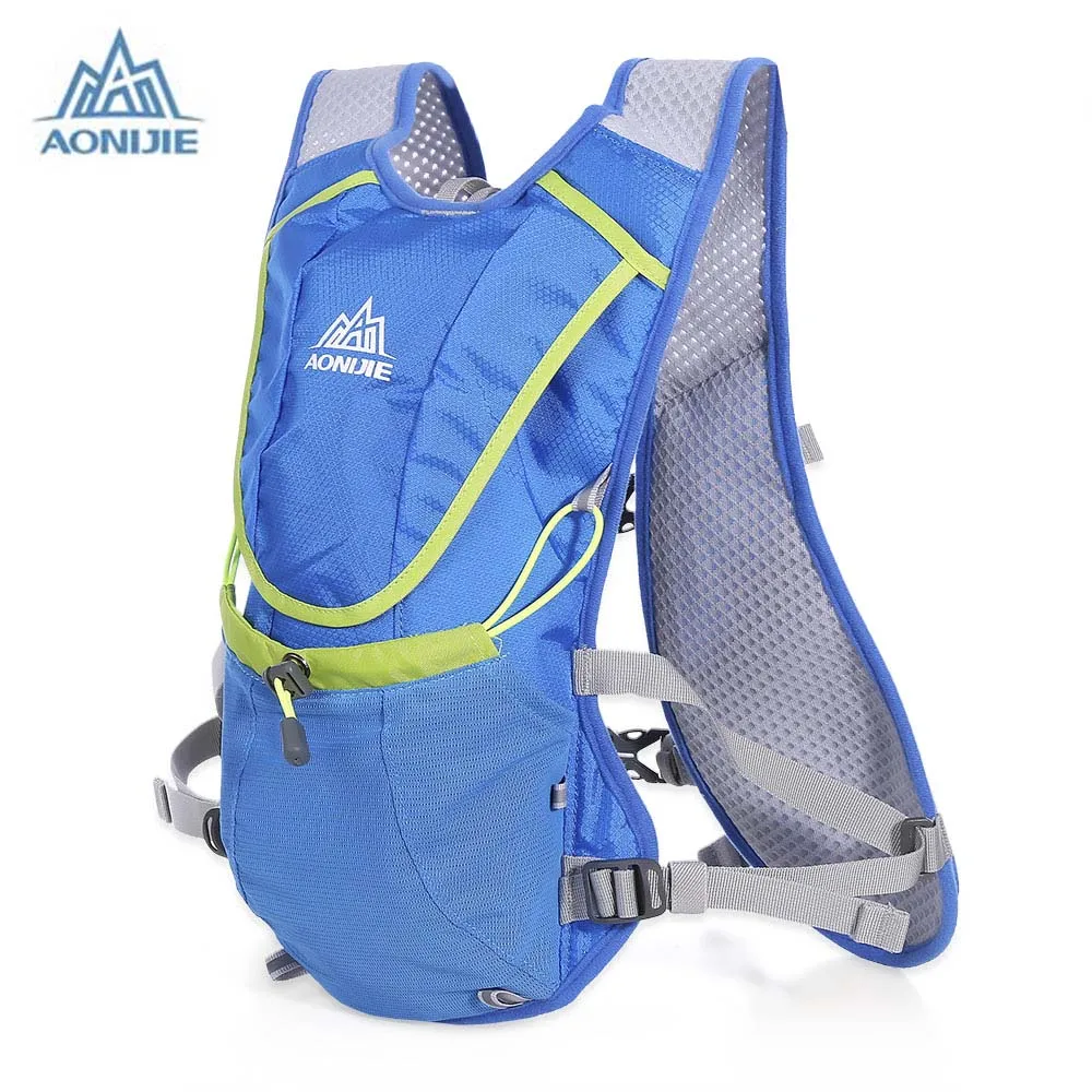 AONIJIE 8L Unisex Running Bags Backpacks Outdoor Sports Ultralight