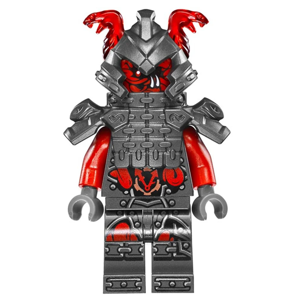 Фигурки в виде змеи Nya Samurai Vermin kai jay cole Phantom minifig детские строительные блоки