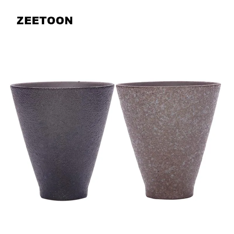 

50ml-85ml Vintage Tea Cup Ceramic Pottery Drinkware Office Master Tea Bowl Coffee Cups Kung Fu Teaware Decor Crafts Container