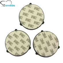 100 шт./лот безопасного вождения GPS мобильный телефон Автомобильный видеорегистратор небольшой присоске 3 м стикер гель Клей приборной панели Таблица стенд держатель базы