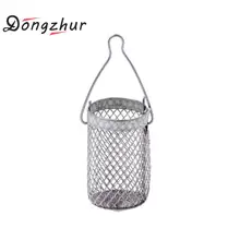 Dongzhur 2 шт. леска для удочки колючая крючок светящиеся бусины металлическая приманка клетка Карп рыболовные снасти аксессуары рыболовная клетка для приманки Крючки