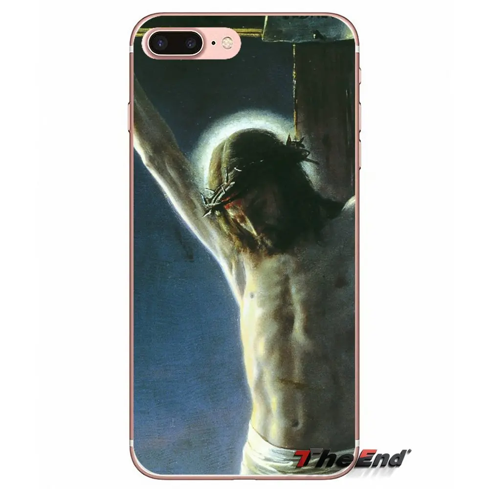 Страсть Христова воскресение для Samsung Galaxy S2 S3 S4 S5 MINI S6 S7 edge S8 S9 Plus Note 2 3 4 5 8 Coque Fundas