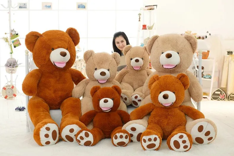  teddy bear big cute stuffed animals for babies girls girlfriend small soft toy dolls with small eye