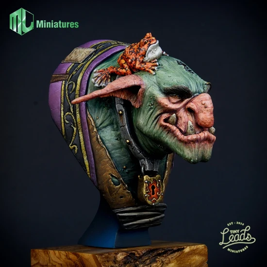 [Loong Way Miniatures] MJ миниатюрные Тролль бюст миниатюрные из полимерной смолы