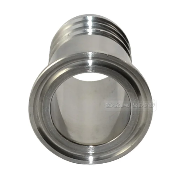 FGHGF de acero inoxidable SUS SS316 sanitarias de manguera tubo de férula OD 50,5mm fit 1,5 \