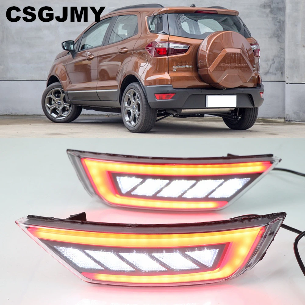 For Ford Hatchback Focus 2009-2013 For Ecosport 2013- For Kuga Escape 2013- rear tail bumper lamp Reflector fog light