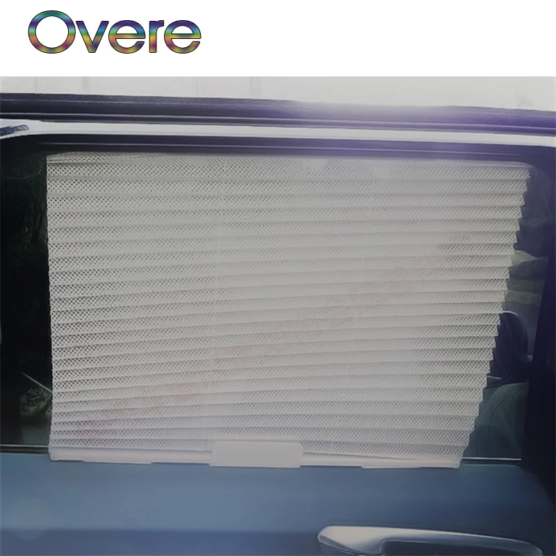 

Overe 1PC Car pleated curtains Automatic folding sun shade For Renault Megane 3 Duster Captur Clio Chevrolet Cruze Aveo Captiva