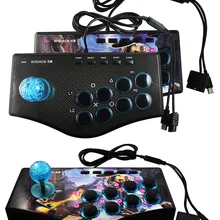 Ретро джойстик аркадная игра USB рокер игровой контроллер 3 в 1 для PS2/PS3/PC/Android OTG телефон/Android ТВ/планшет/ТВ коробка/проектор