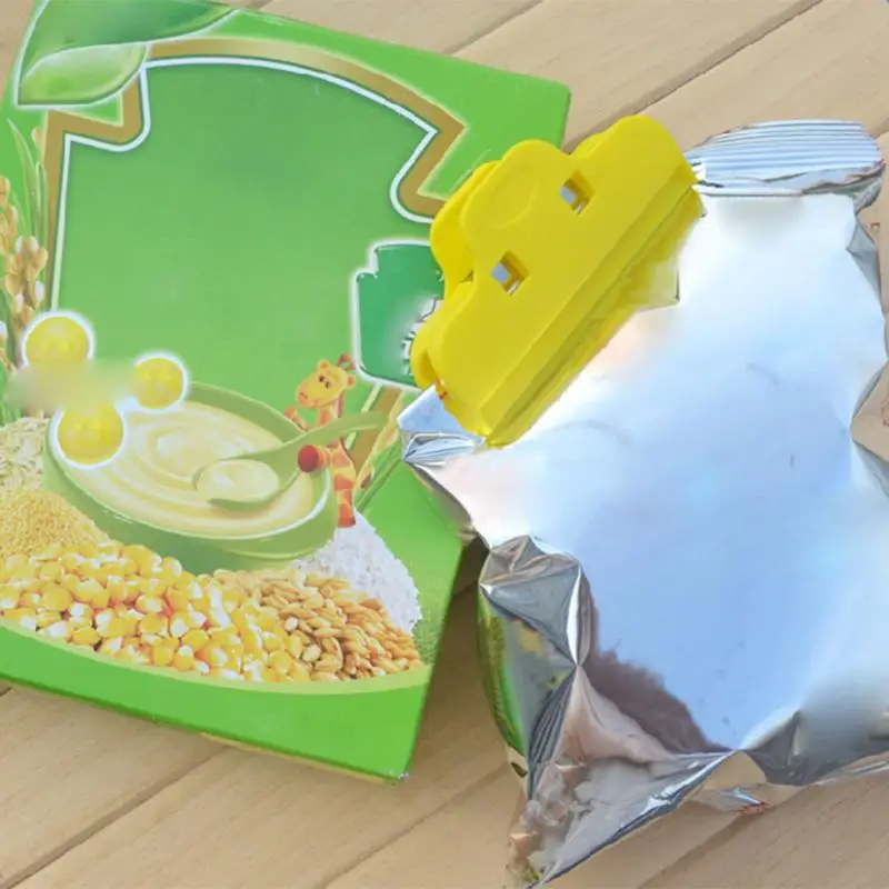 10cm Food Storage Bag Clips Snack Sealing Clip Bag Food Sealed Clips