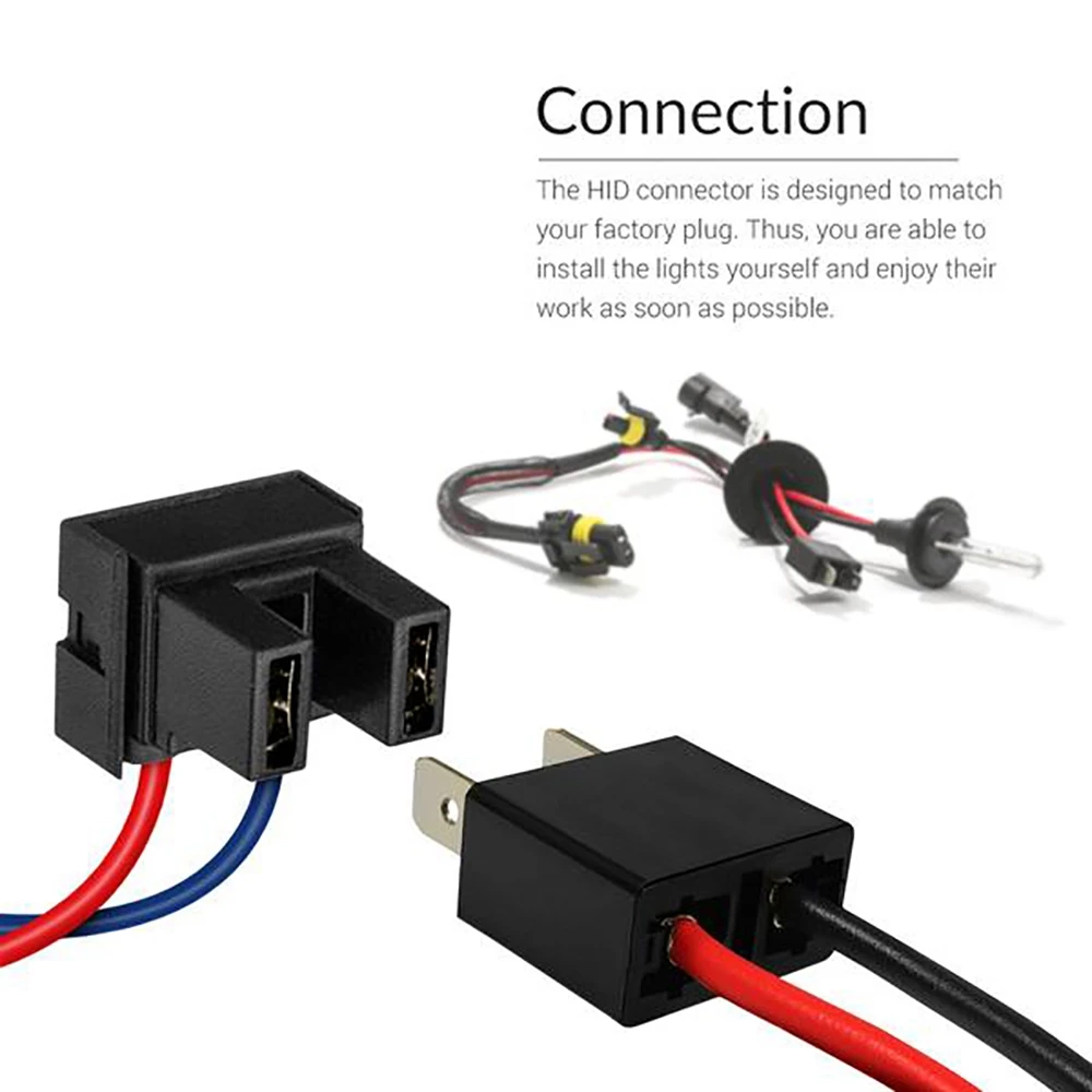 Ксеноновые H7 35 Вт AC 55 Вт тонкий балласт комплект HID ксеноновые лампы накаливания 12 В H1 H3 H11 h7 комплект ксенона 4300 К 6000 К заменить галогенные лампы