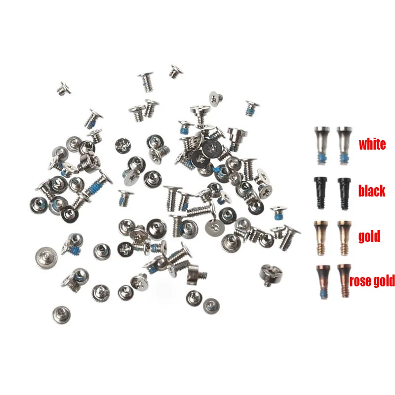 

Full Screws Set Bottom Star Screw Kit Repair Bolt Inner Parts Replacement Metal for Apple iPhone 7