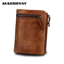 New Design Genuine Leather Men Wallets Coin Pocket Zipper Real Leather Wallet with Coin Purse High Quality Male Purse cartera New Design Genuine Leather Men Wallets Coin Pocket Zipper Real Leather Wallet with Coin Purse High Quality Male Purse cartera