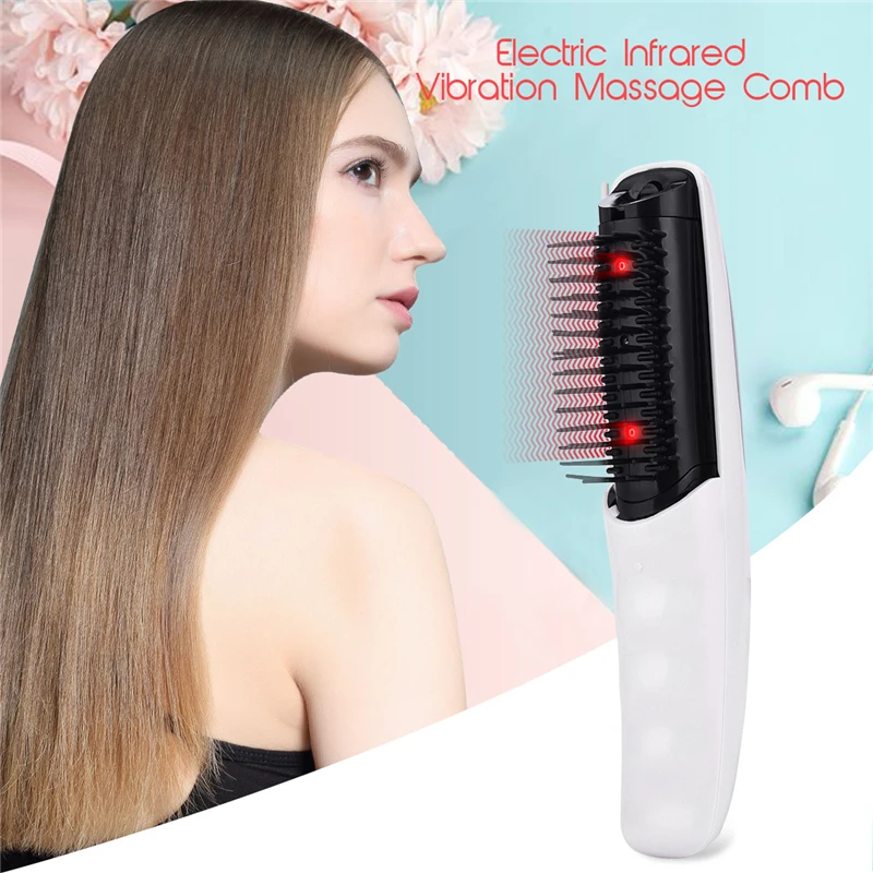 

Hair Growth Care Treatment Laser Massage Comb Hair Comb Massager Equipment Comb Hair Brush Grow infrared Hair Loss Therapy P49