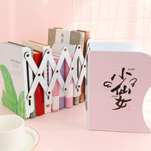 MIRUI Выдвижная Подставка для книг держатель для книг металлическая Студенческая простая полка для хранения креативный стол для студентов складной книжный блок