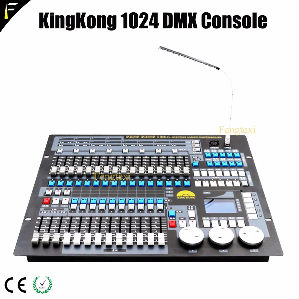 

Remote Creator 1024 Console Stage Light Fixture Controller 1024 Channels For Disco/aDJ/Club Lightning dmx Controller Desk w Casr