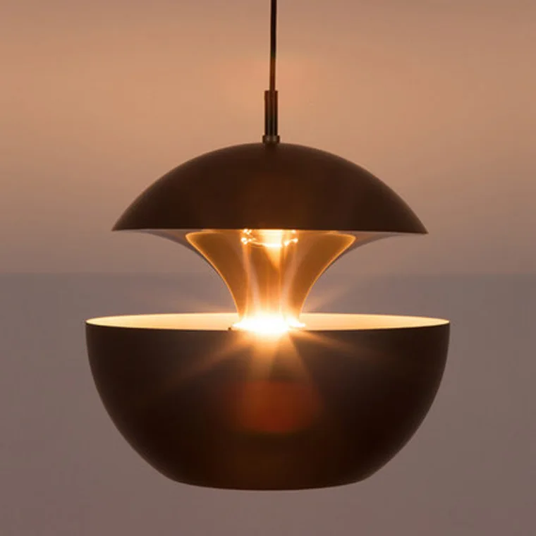 

Apple Creative Simple gold Chandelier Small Pendent Lamp Restaurant Table lamp Living Room The study Attic Pendent Lamp Lights