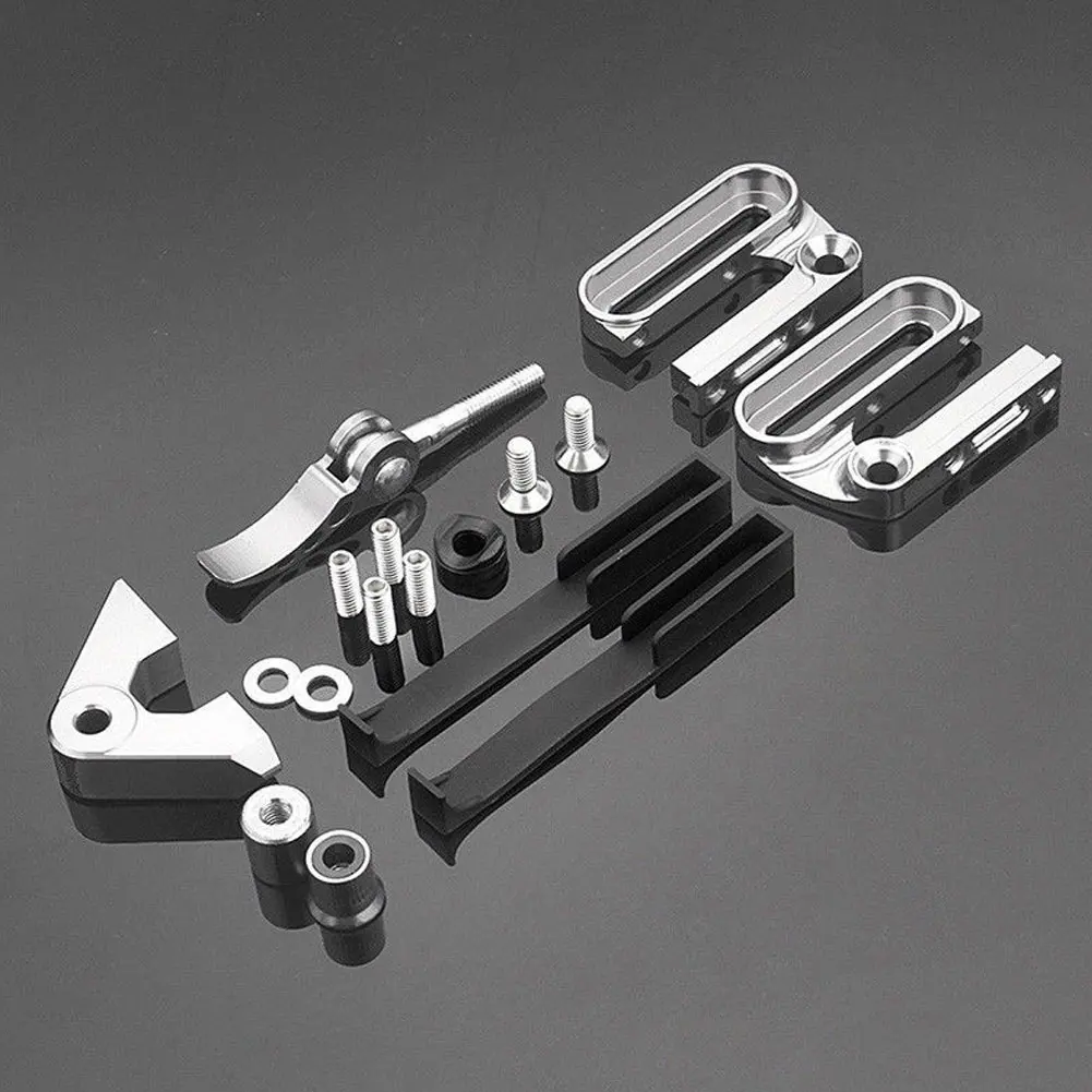 

Universal Motorcycle Adjustable Clip-On Windshield Extension Spoiler Windscreen Accessories XR657
