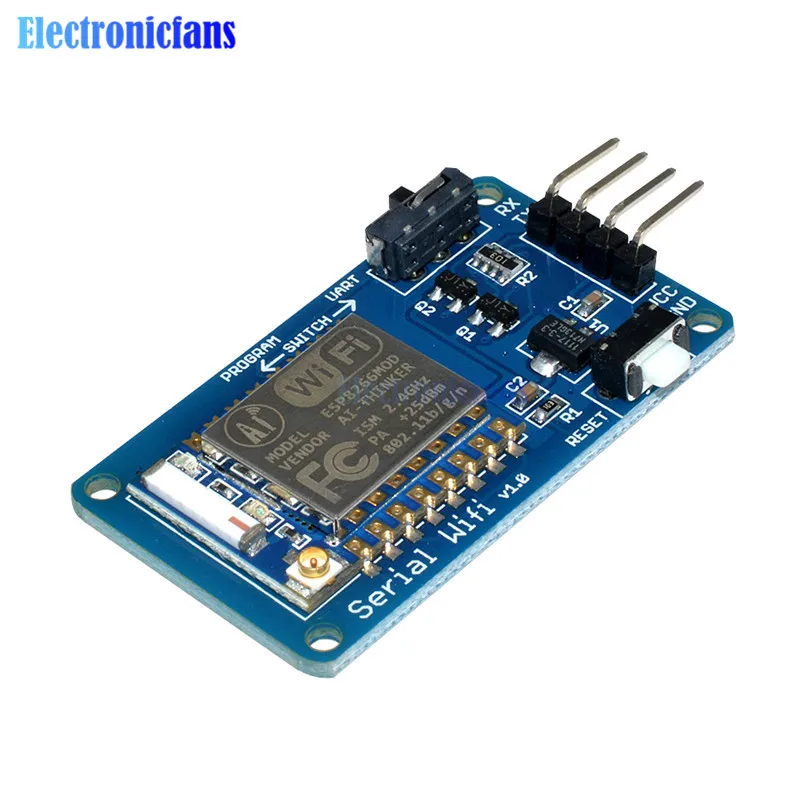 ESP8266 ESP-07 Wifi серийный приемопередатчик беспроводной модуль ESP07 для Arduino UNO R3 One 3,3 V 5V 8N1 ttl UART порт контроллер