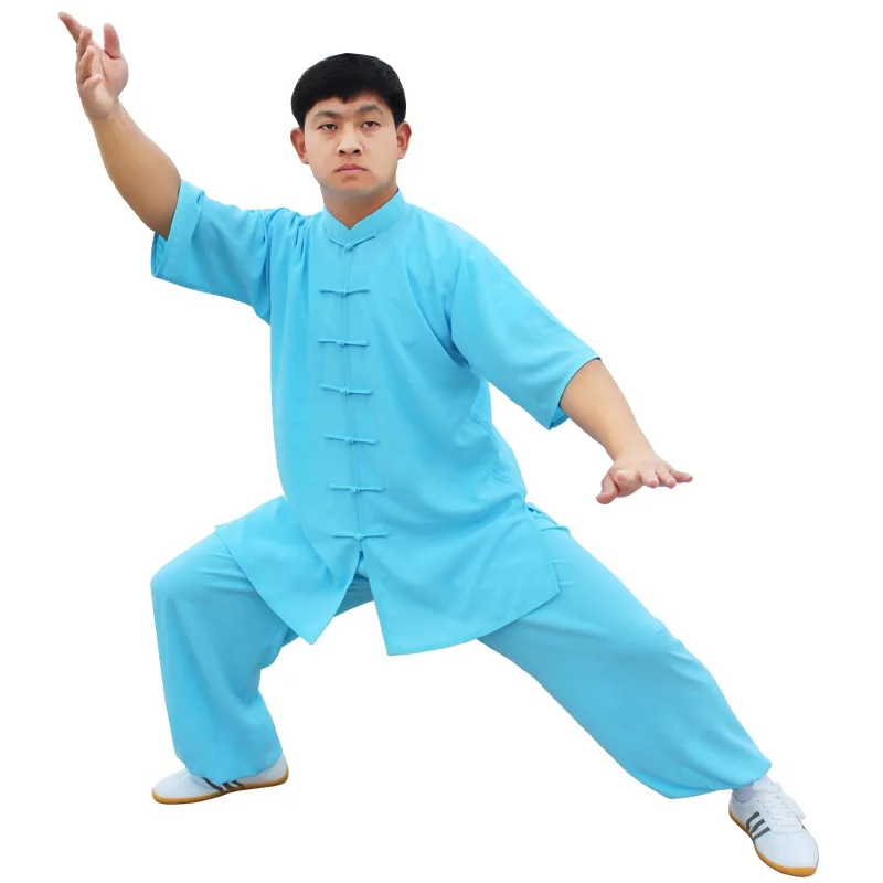 Китайский магазин одежды ушу Одежда летняя одежда Хан фу крыло Чун костюм Тан костюм кунг-фу одежда Тай Чи TA1481