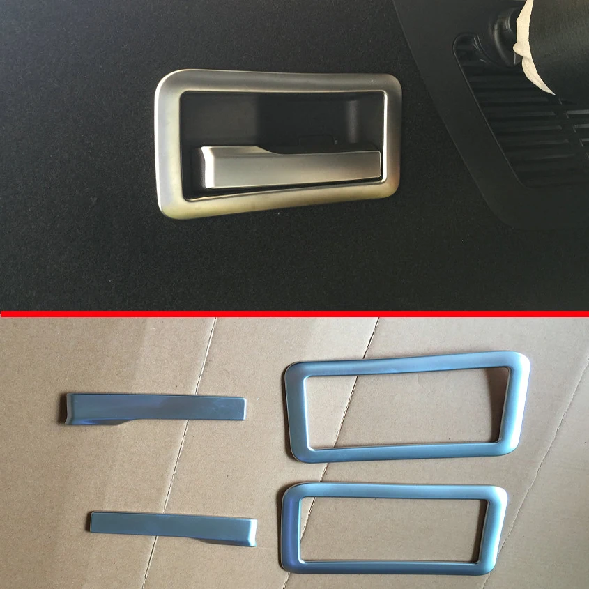 For Nissan MURANO 2015 2017 ABS Pearl Chrome Interior Rear Trunk Door 