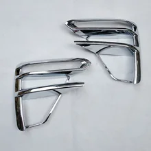 Para kia cerato k3 4 2019 2020 frente luz de nevoeiro guarnição capa acessórios do carro plástico cromo