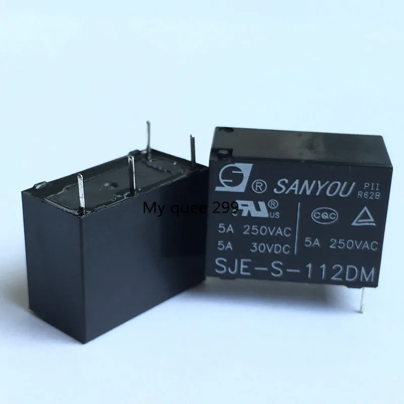 Бесплатная доставка 5 шт реле SJE-S-112DM вместо HF33F-012-HS3 питания | Обустройство дома