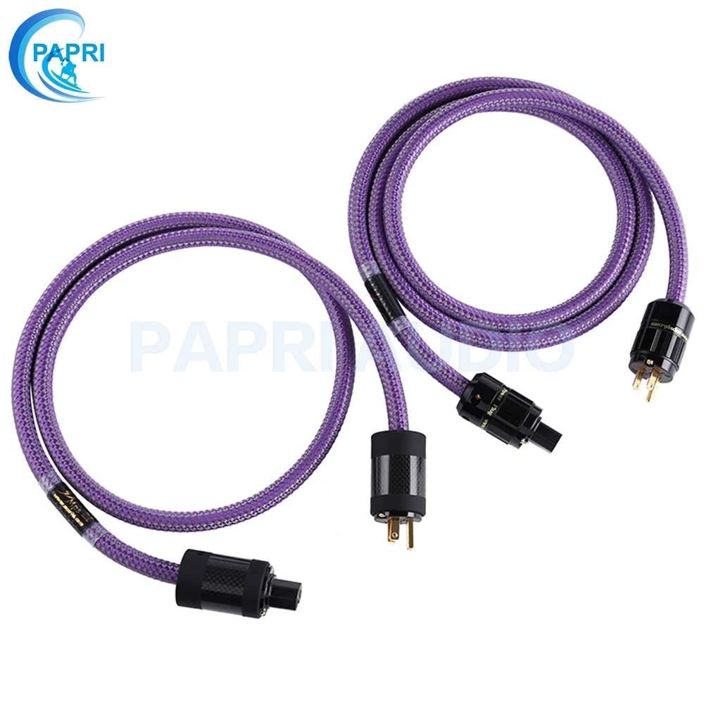 PAPRI MPS SGP-148AC 6N OCC 99.99997% монокристалл меди 5-core 2.0MM2 AWG14 для аудиопроигрыватель DCA лампового усилителя