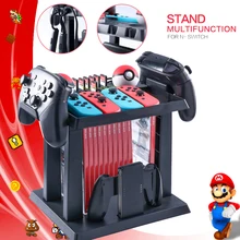 Аксессуары для переключателей, игровая подставка для дисков Pro, держатель контроллера, консольный джойкон, игрушечная башня Pokeball