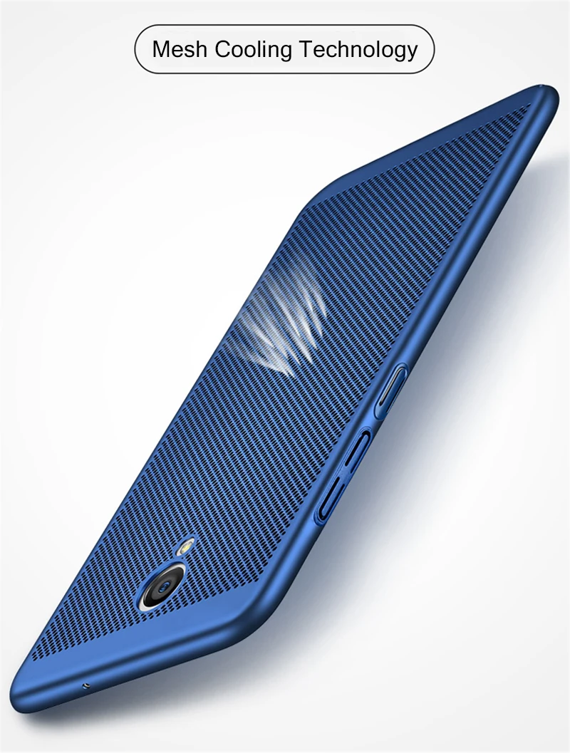 Полый теплоотвод чехол для Meizu 15 M6 Pro 7 M5C Plus M5S M5 Note задняя крышка ультра тонкий