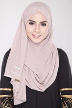 New Muslim Women Headscarf Covering hijab Abaya Scarf Islamic Cover Wears Fashion Chiffon Easy Matching Inner Hijab Spandex